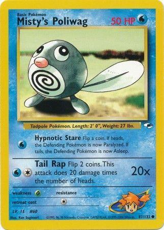 Poliwag de Misty (87/132) [Gym Heroes Unlimited] 