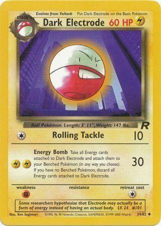 Électrode sombre (34/82) [Team Rocket Unlimited] 