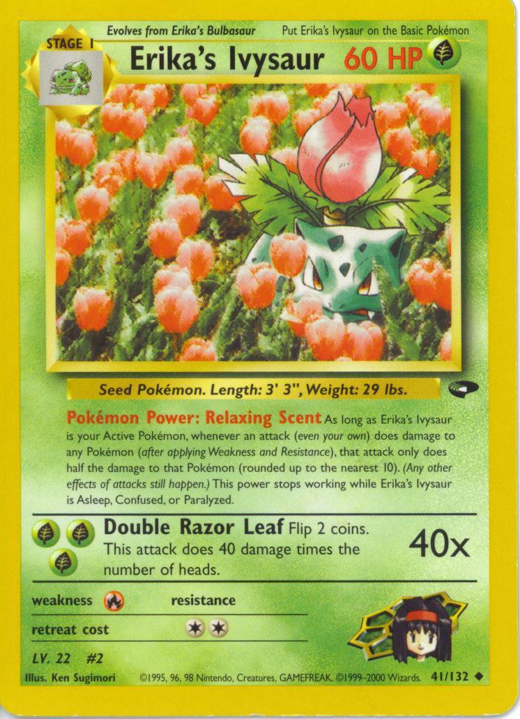 Erika's Ivysaur 041  - Unlimited - Uncommon
