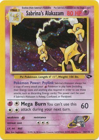 Sabrina's Alakazam 016  - Unlimited Holofoil - Holo Rare