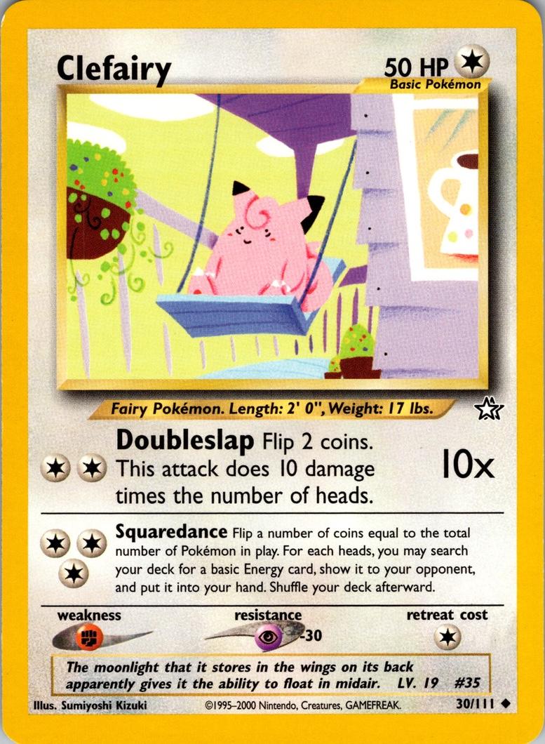 Clefairy 030  - Unlimited - Uncommon