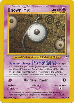 Unown [P] 058  - Unlimited - Uncommon