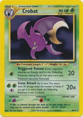 Crobat  - Unlimited Holofoil - Holo Rare
