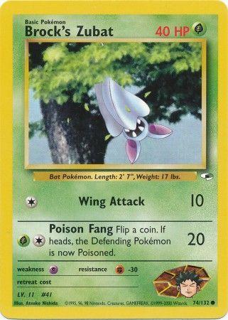Brock's Zubat (74) (74) 074  - Unlimited - Common