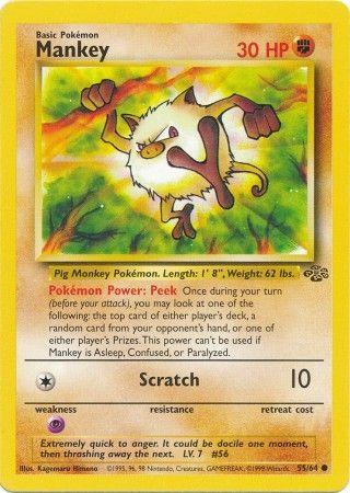 Mankey 055  - Unlimited - Common