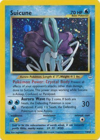 Suicune (14)  - Unlimited Holofoil - Holo Rare