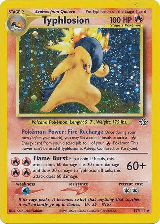 Typhlosion (17) (17) 017/111  - Unlimited Holofoil - Holo Rare