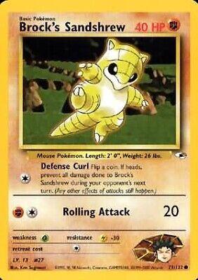 Brock's Sandshrew (71) (71) 071  - Unlimited - Common
