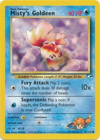 Misty's Goldeen (85) (85) 085  - Unlimited - Common