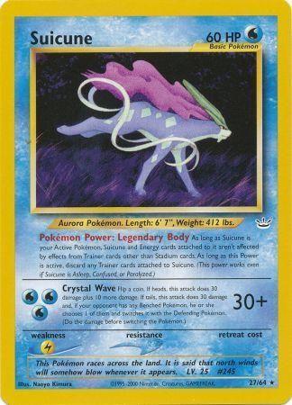 Suicune (27) (27) 027/64  - Unlimited - Rare