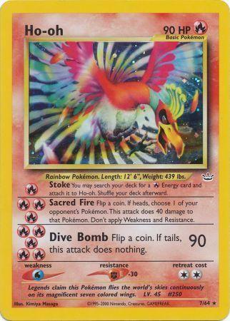 Ho-oh (7)  - Unlimited Holofoil - Holo Rare