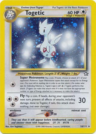 Togetic 016  - Unlimited Holofoil - Holo Rare
