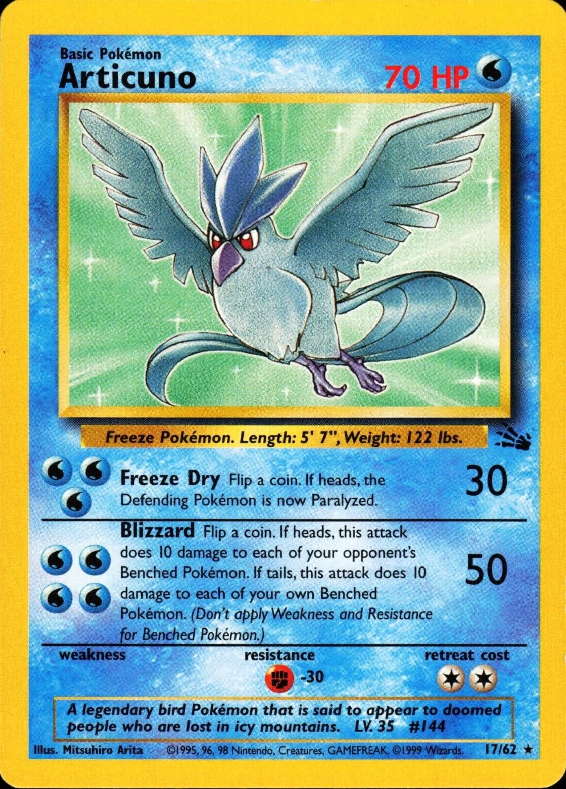 Articuno (17) (17) 017  - Unlimited - Rare