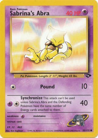 Sabrina's Abra (93) (93) 093  - Unlimited - Common