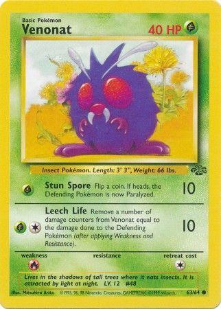Venonat 063  - Unlimited - Common