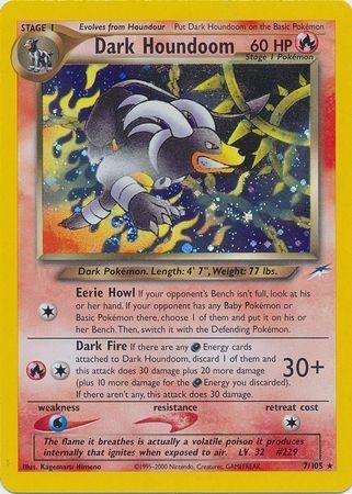 Dark Houndoom  - Unlimited Holofoil - Holo Rare