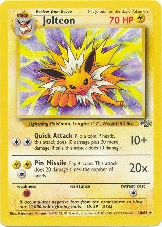 Jolteon (20/64) [Jungle Illimité] 