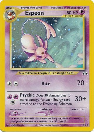 Espeon (1)  - Unlimited Holofoil - Holo Rare