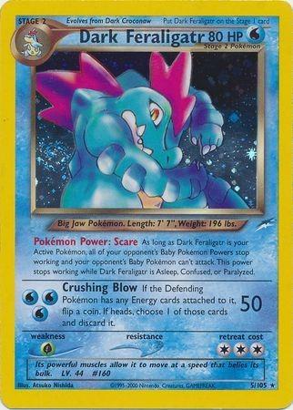Dark Feraligatr  - Unlimited Holofoil - Holo Rare
