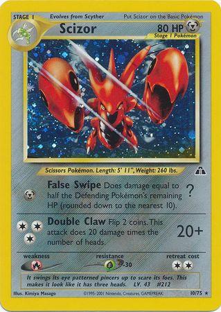 Scizor (10)  - Unlimited Holofoil - Holo Rare