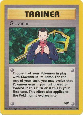 Giovanni (104) (104) 104  - Unlimited - Rare