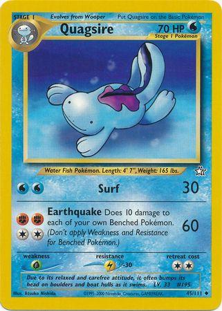 Quagsire 045  - Unlimited - Uncommon