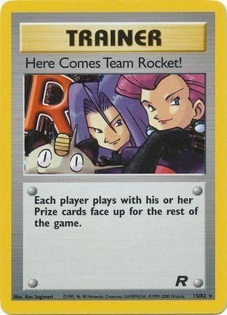 Here Comes Team Rocket! (15) (15) 015  - Unlimited Holofoil - Holo Rare