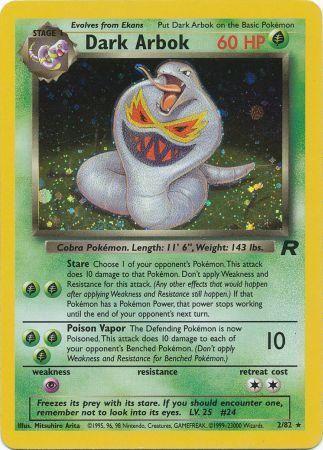 Dark Arbok (2) (2) 002  - Unlimited Holofoil - Holo Rare