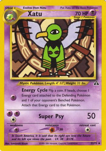 Xatu (52/75) [Néo Découverte Illimité] 