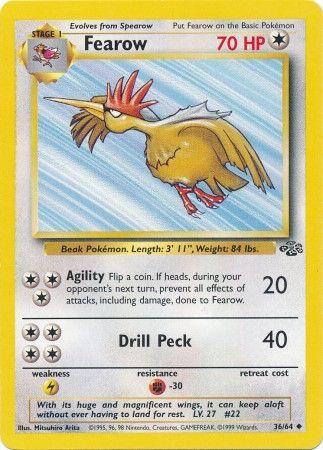 Fearow 036  - Unlimited - Uncommon
