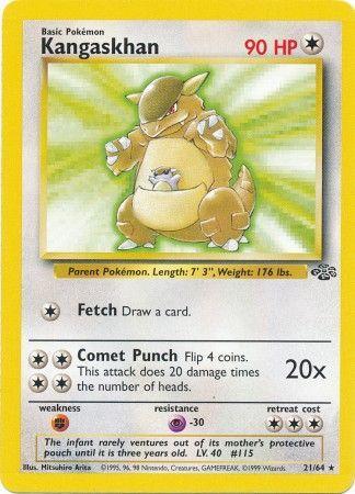 Kangaskhan (21) (21) 021  - Unlimited - Rare