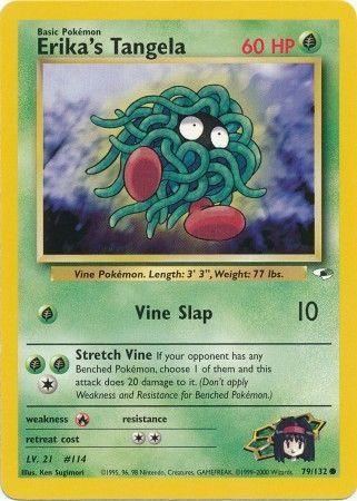 Tangela d'Erika (79/132) [Gym Heroes Unlimited] 