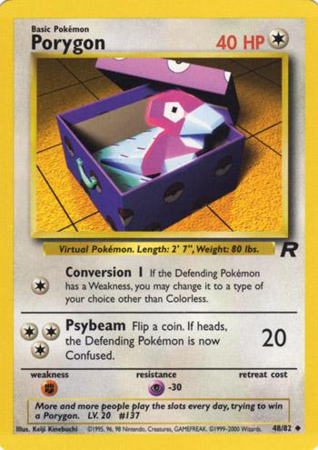 Porygon (48/82) [Team Rocket Unlimited] 