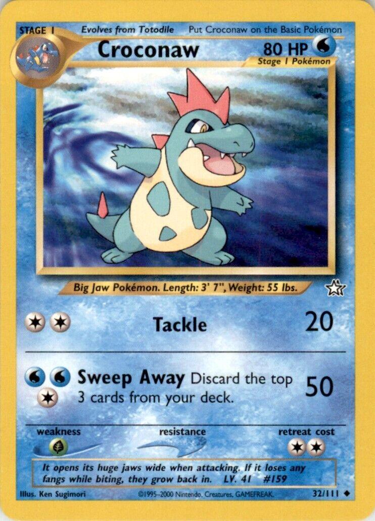 Croconaw (32) (32) 032  - Unlimited - Uncommon