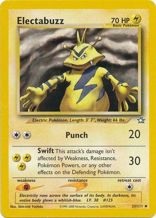 Electabuzz 033  - Unlimited - Uncommon