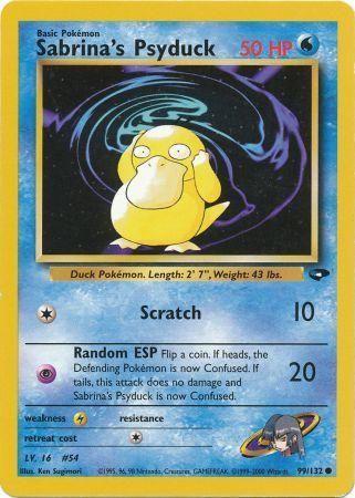 Sabrina's Psyduck 099  - Unlimited - Common