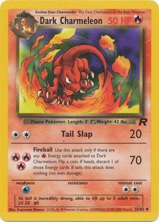 Charméléon sombre (32/82) [Team Rocket Unlimited] 