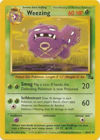 Weezing 045  - Unlimited - Uncommon