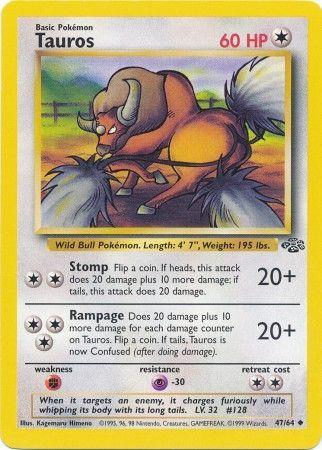 Tauros (47/64) [Jungle Illimité] 