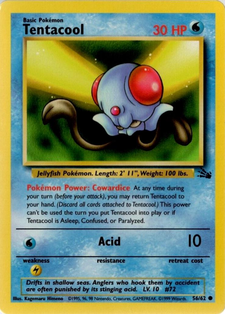 Tentacool (56/62) [Fossile illimité] 