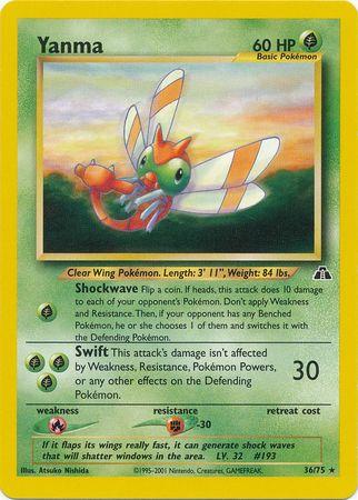 Yanma (36)/75  - Unlimited - Rare