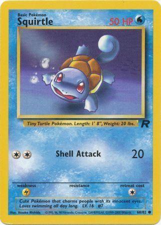 Squirtle 068  - Unlimited - Common