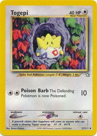 Togepi 051  - Unlimited - Uncommon