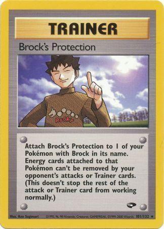 Brock's Protection 101  - Unlimited - Rare