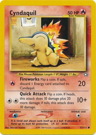 Cyndaquil (57) (57) 057  - Unlimited - Common