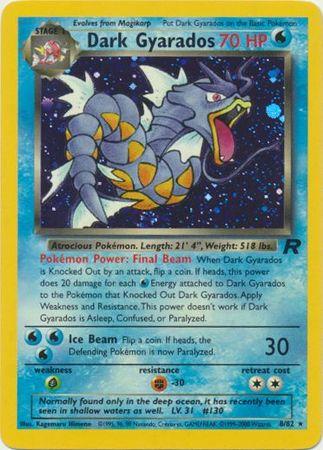 Dark Gyarados (8) (8) 008  - Unlimited Holofoil - Holo Rare