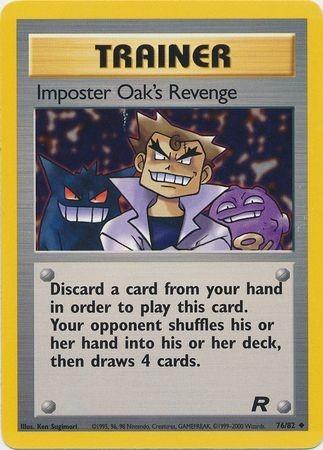 La vengeance d'Imposter Oak (76/82) [Team Rocket Unlimited] 