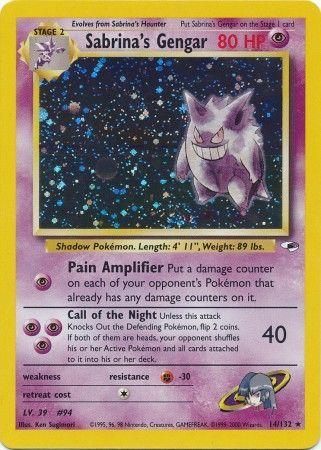Sabrina's Gengar 014  - Unlimited Holofoil - Holo Rare
