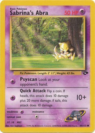 Sabrina's Abra (94) (94) 094  - Unlimited - Common
