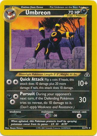 Umbreon (32) (32) 032/75  - Unlimited - Rare